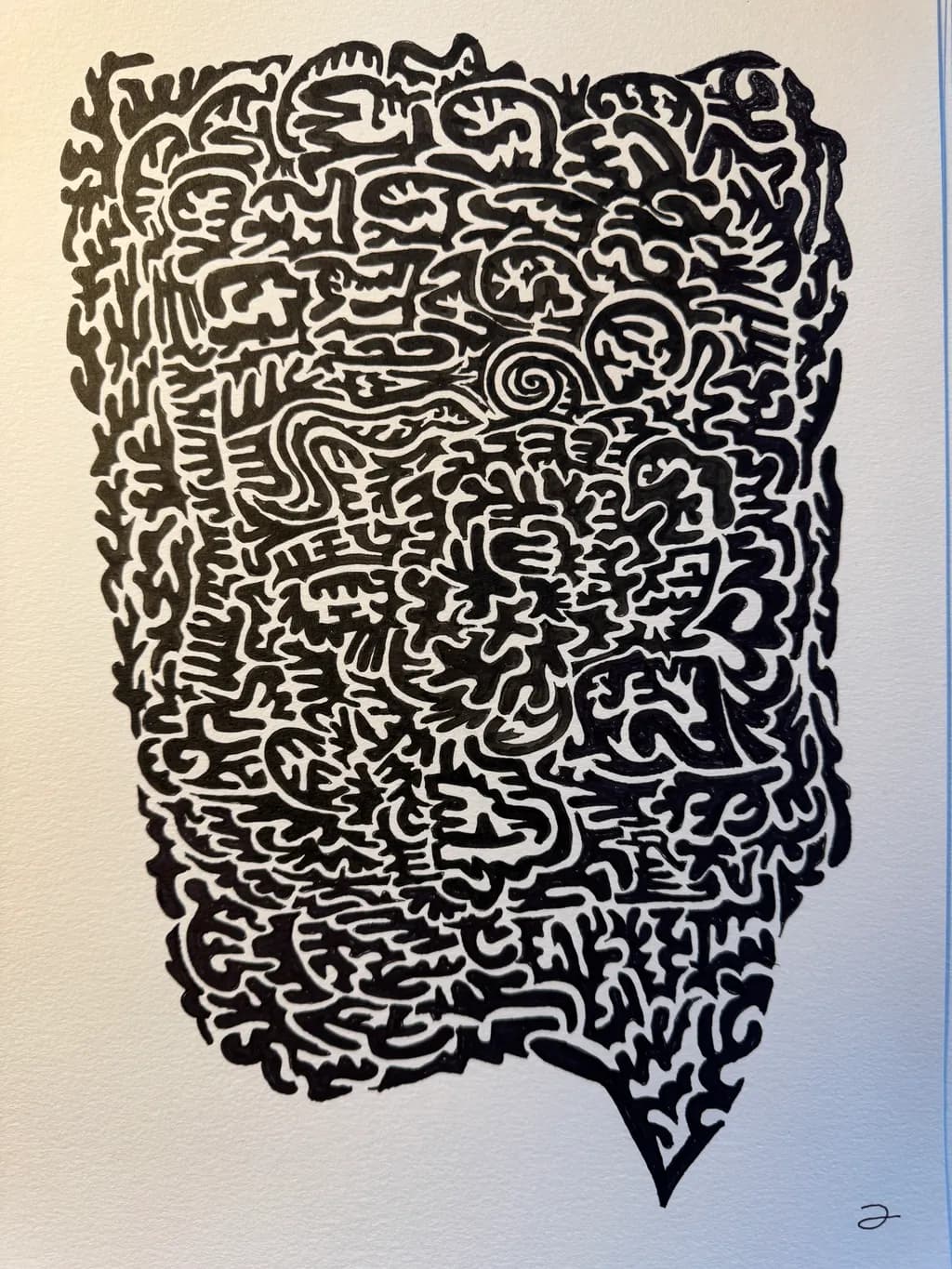 Intricate Whispers: A Dance of Lines and Forms
