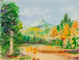Autumn Meadow Vista