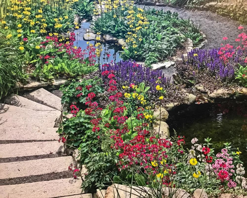 Rainbow Garden at Glendurgan, England