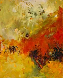 Wild Landscape in Amber