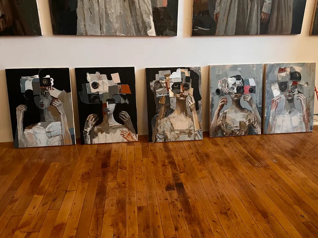 Whispers of Identity: An Abstract Portrait Series Exploring Expression Through Photography and Art