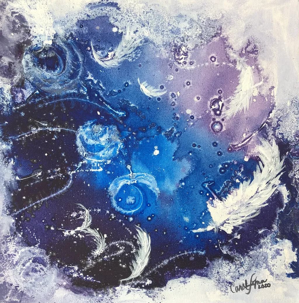 Cosmic Feathers
