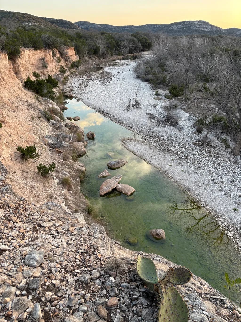 Desert River Bend