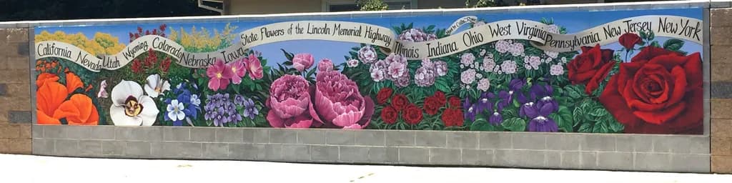 State Flowers Mural