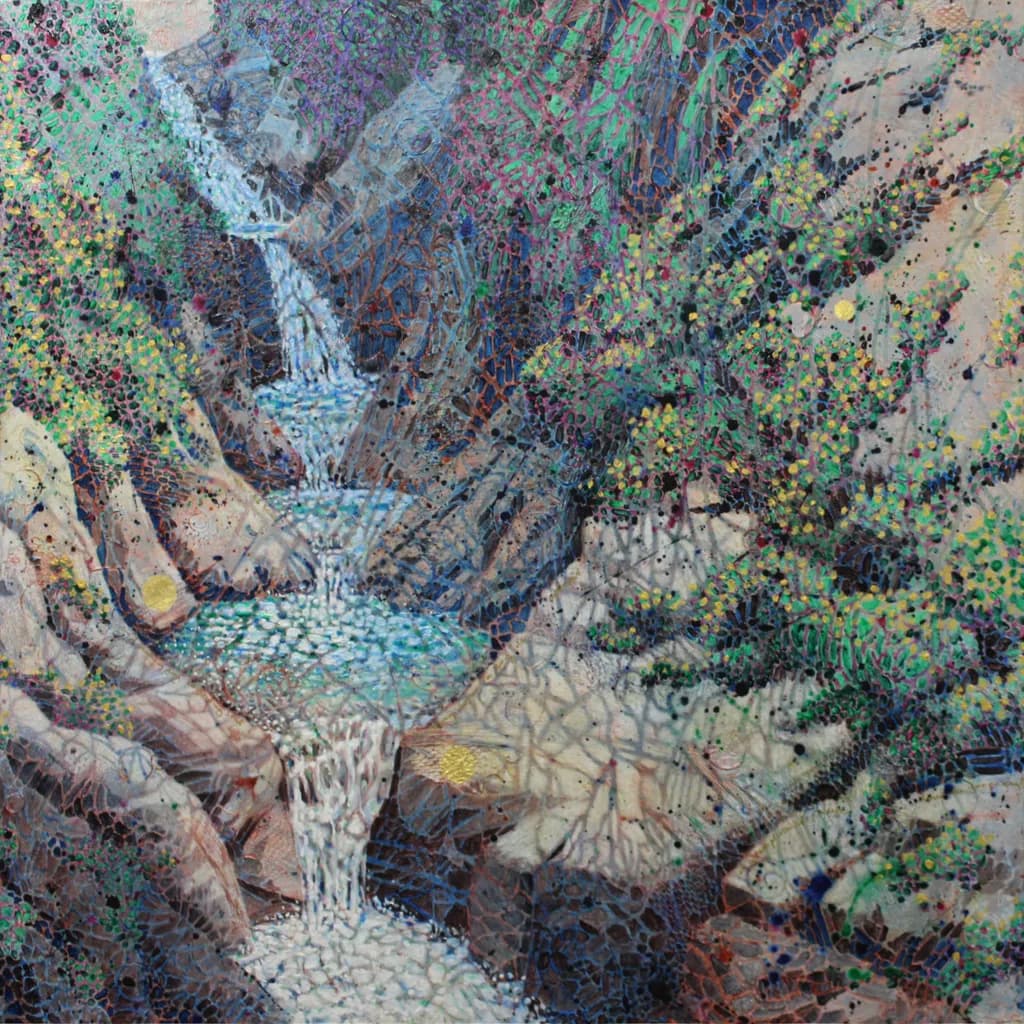 Whispers of the Waterfall: A Colorful Journey Through Nature's Landscape