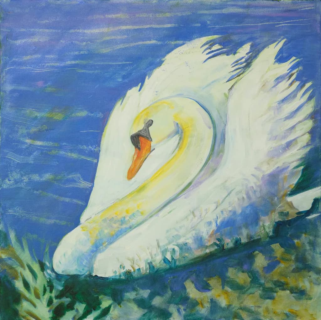 Resting Swan