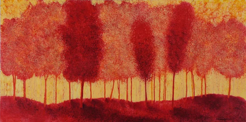 Three Red Trees