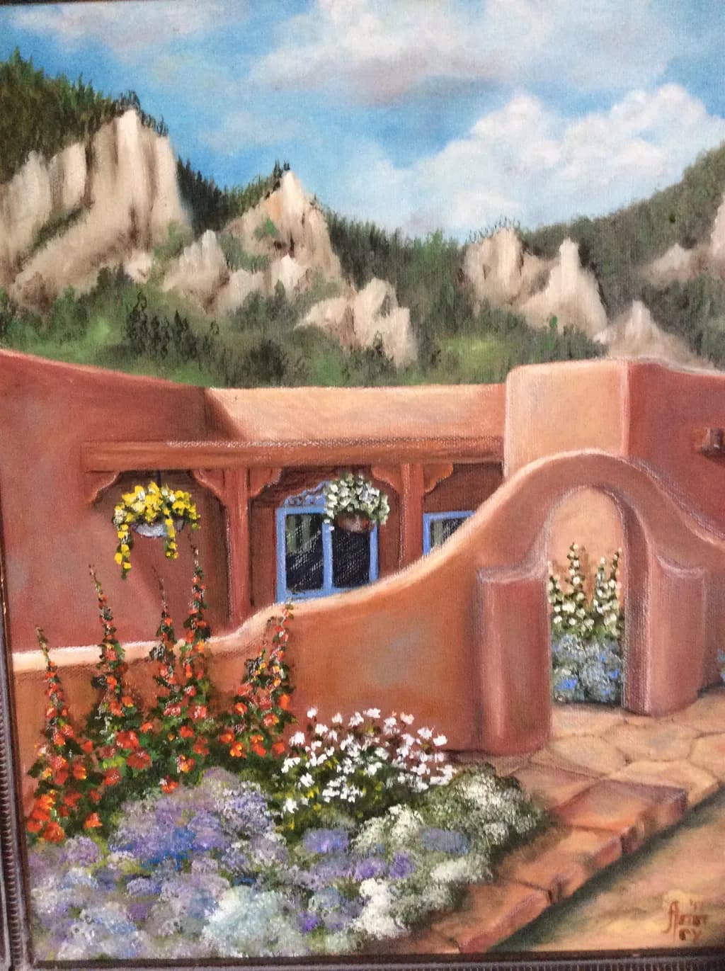 Mountain Garden View