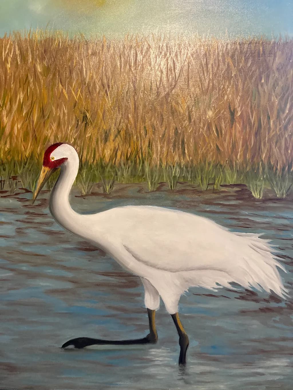 Crane in Tranquility
