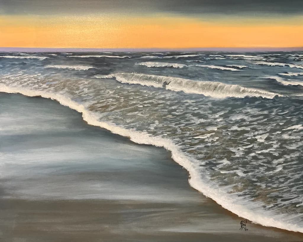 Coastal Sunset Serenity