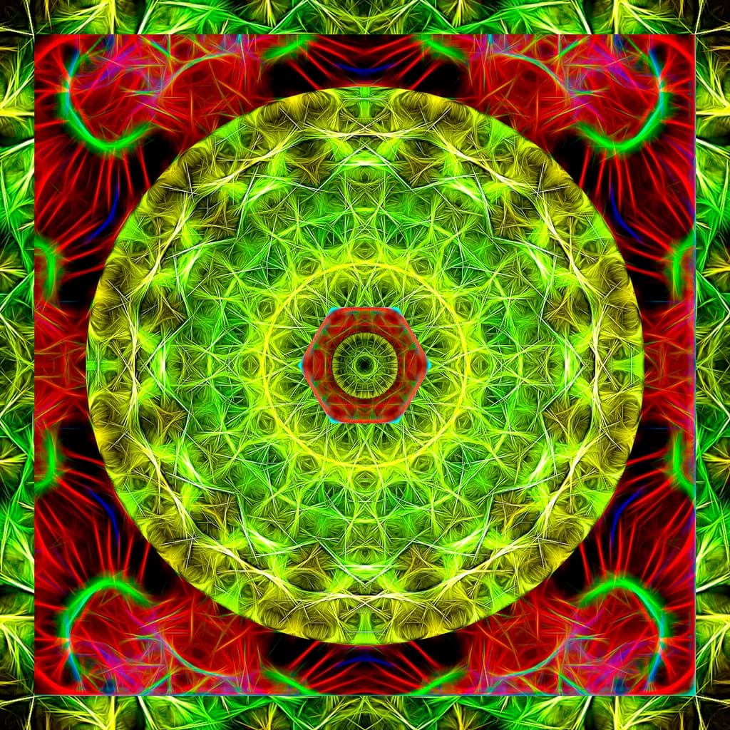 Glowy Mandala