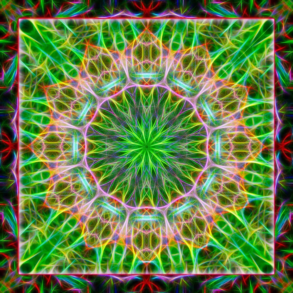 Glowy Mandala
