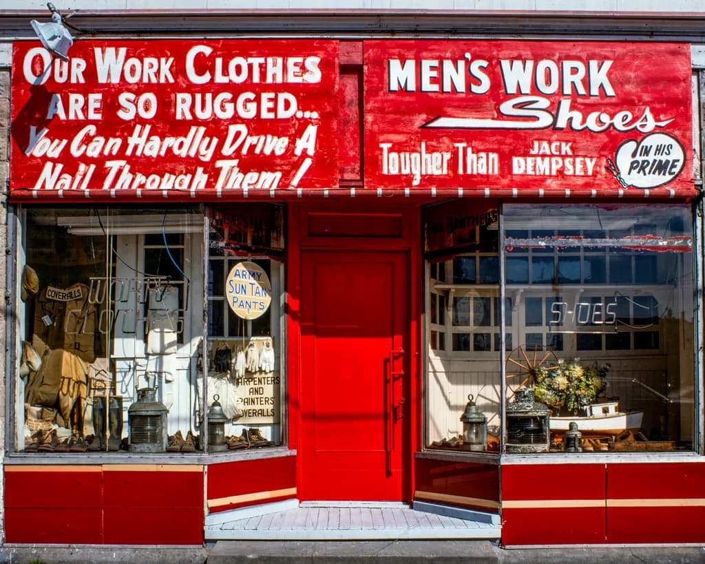 Kodachrome Work Shoes