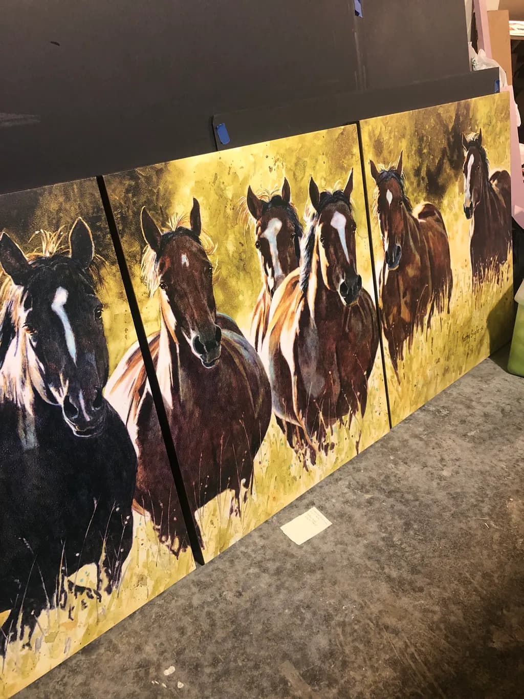 Running Horses