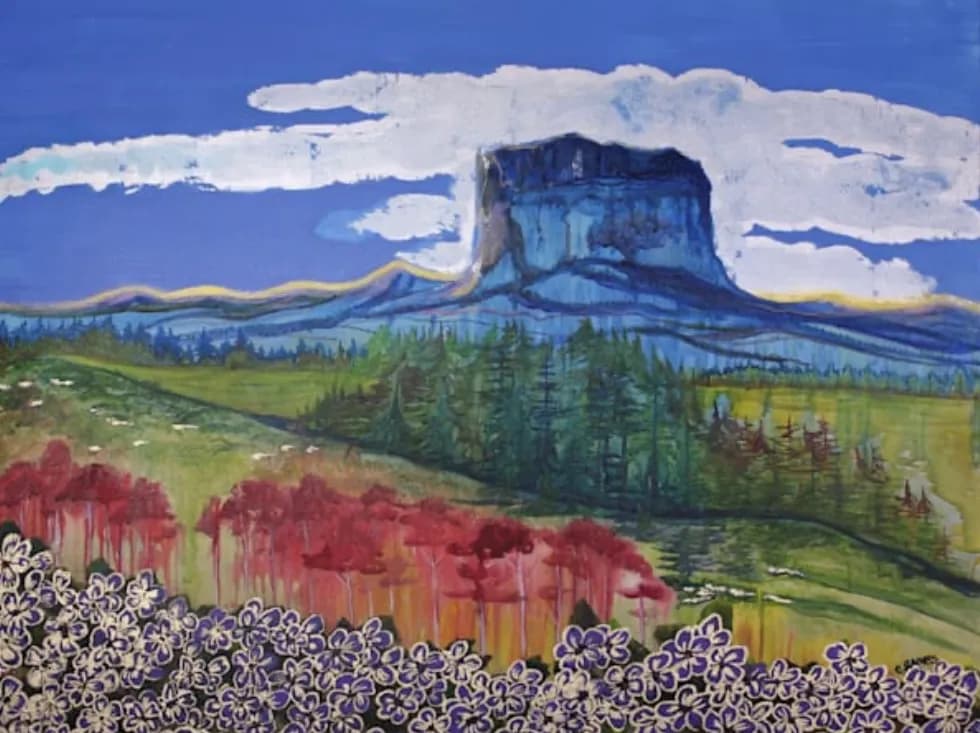 Whispers of Nature: A Colorful Journey Through Mountains and Blooms