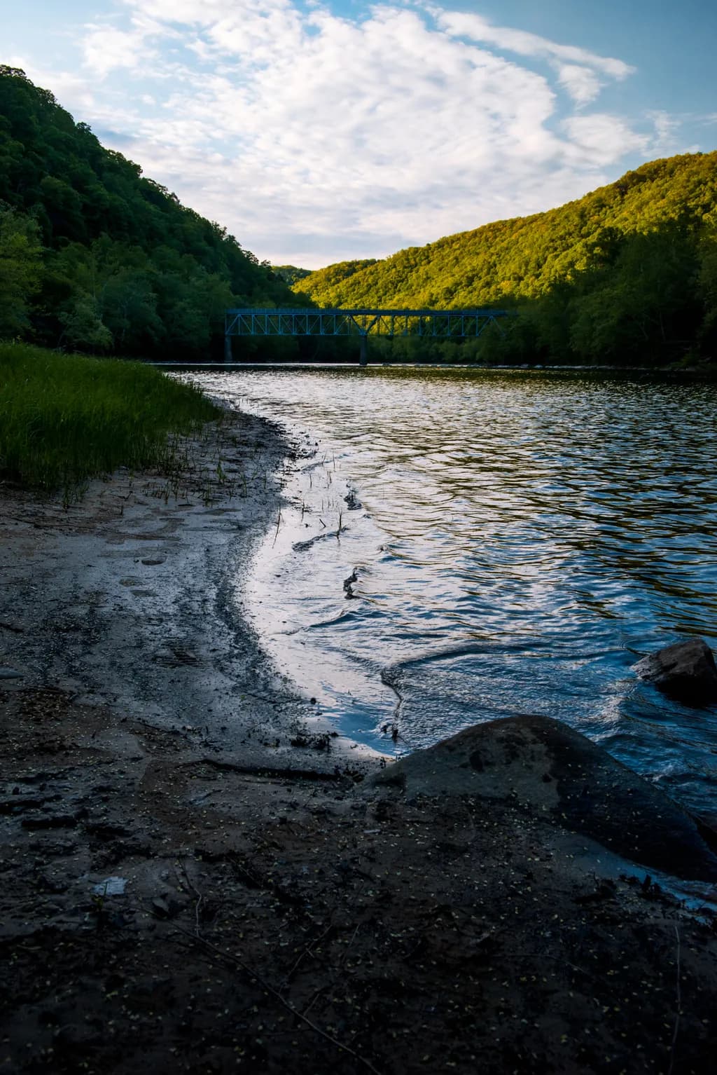 Evening at the River Bridge