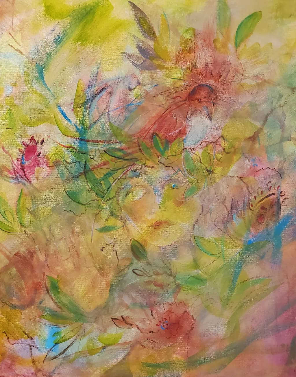 Whispers of Nature: An Ethereal Dance of Color and Life