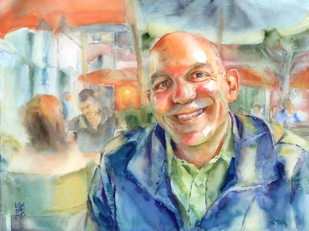Bill at the Café