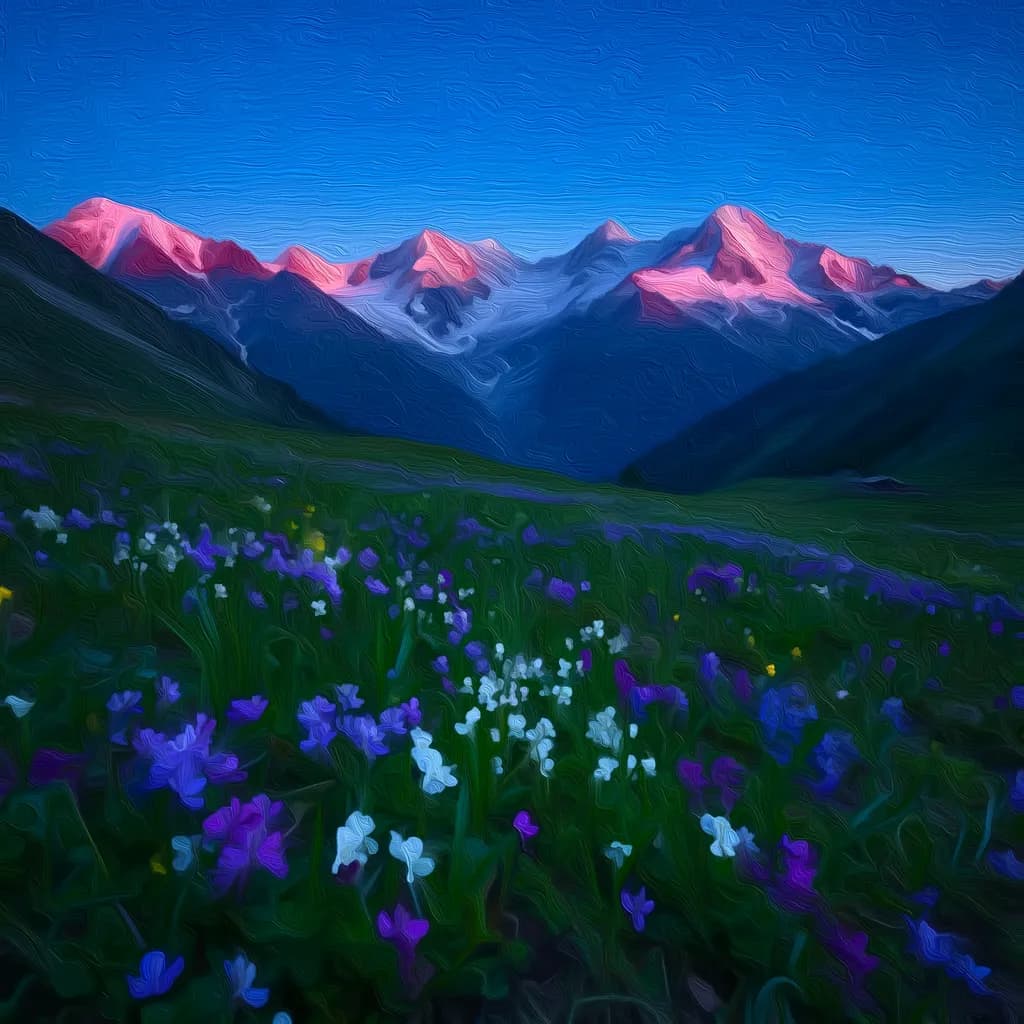 Whispers of the Mountains: A Colorful Journey Through Nature's Canvas