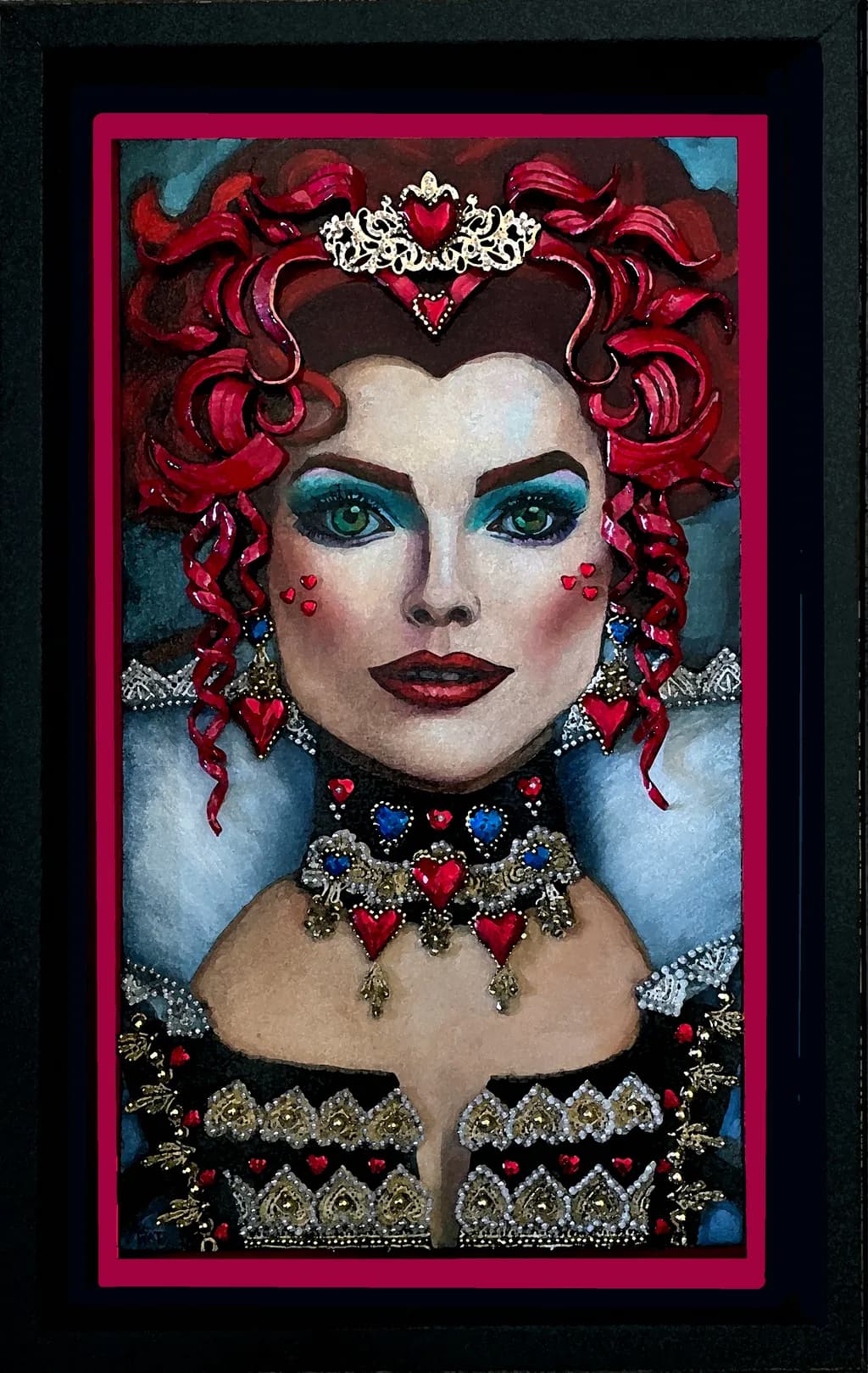 Carnival Queen: A Dazzling Portrait of Elegance and Enchantment