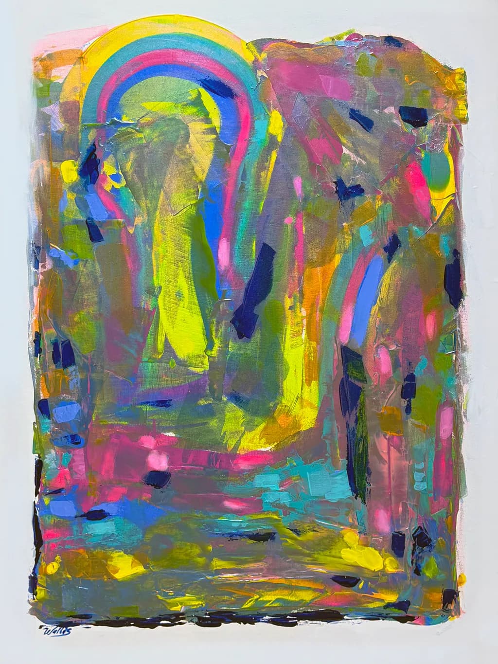 Thought Archive, 30X40. acrylic