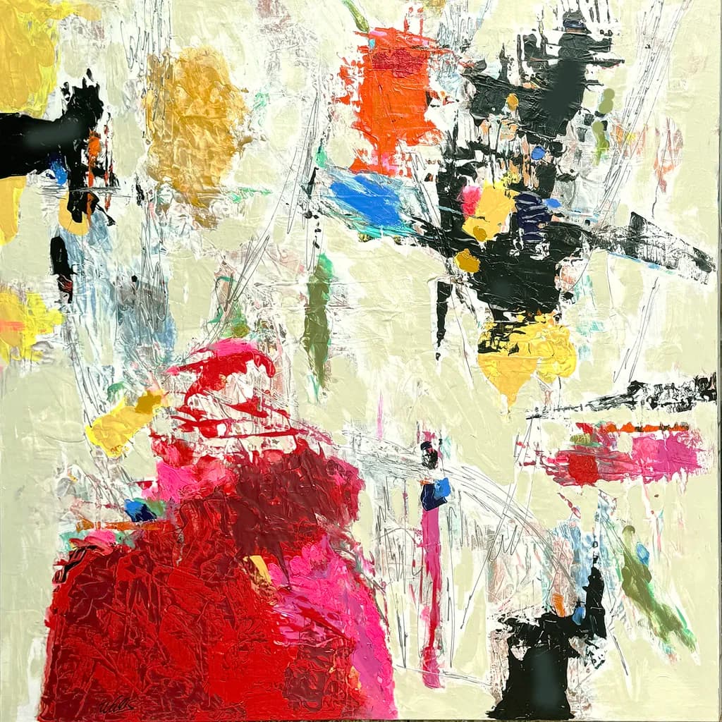 Confluence Of Color And Shapes