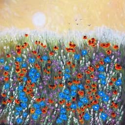 Spring Field Sunrise
