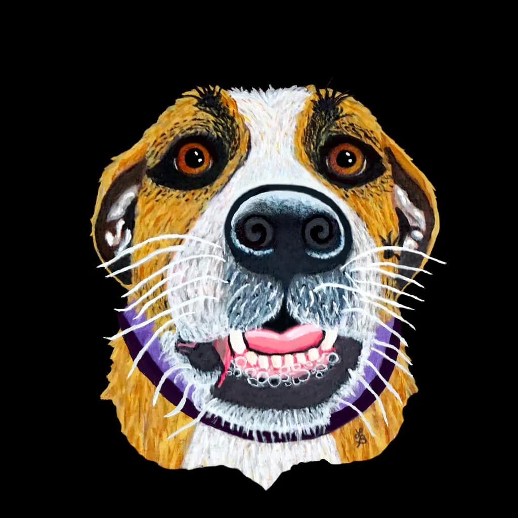 Colorful Canine Charm