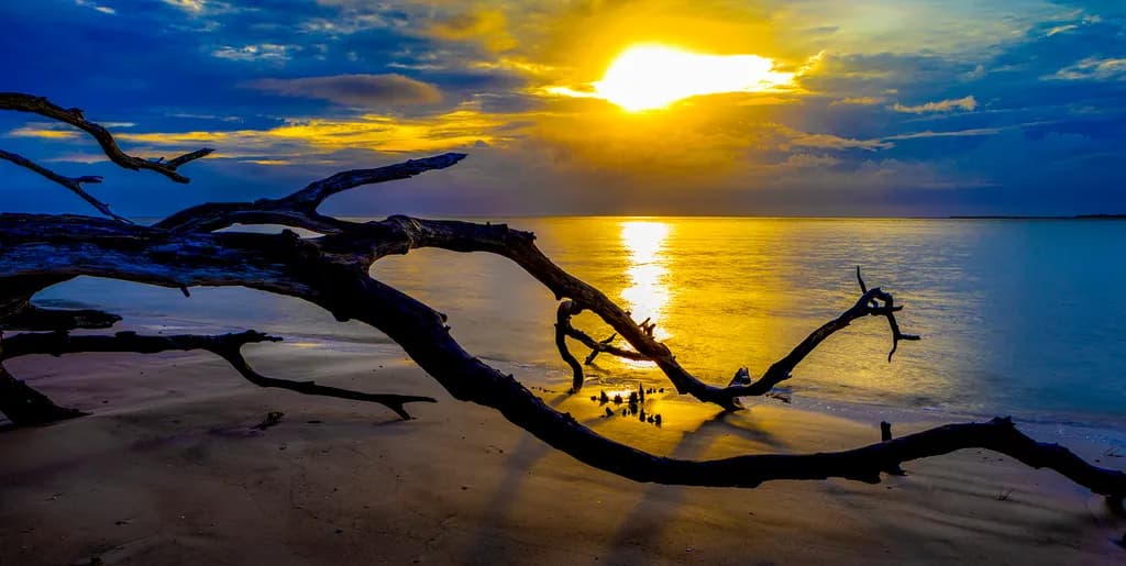 Boneyard Beach Sunset