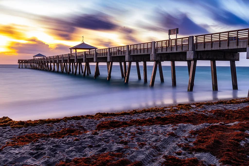 Sunset Pier Perspective