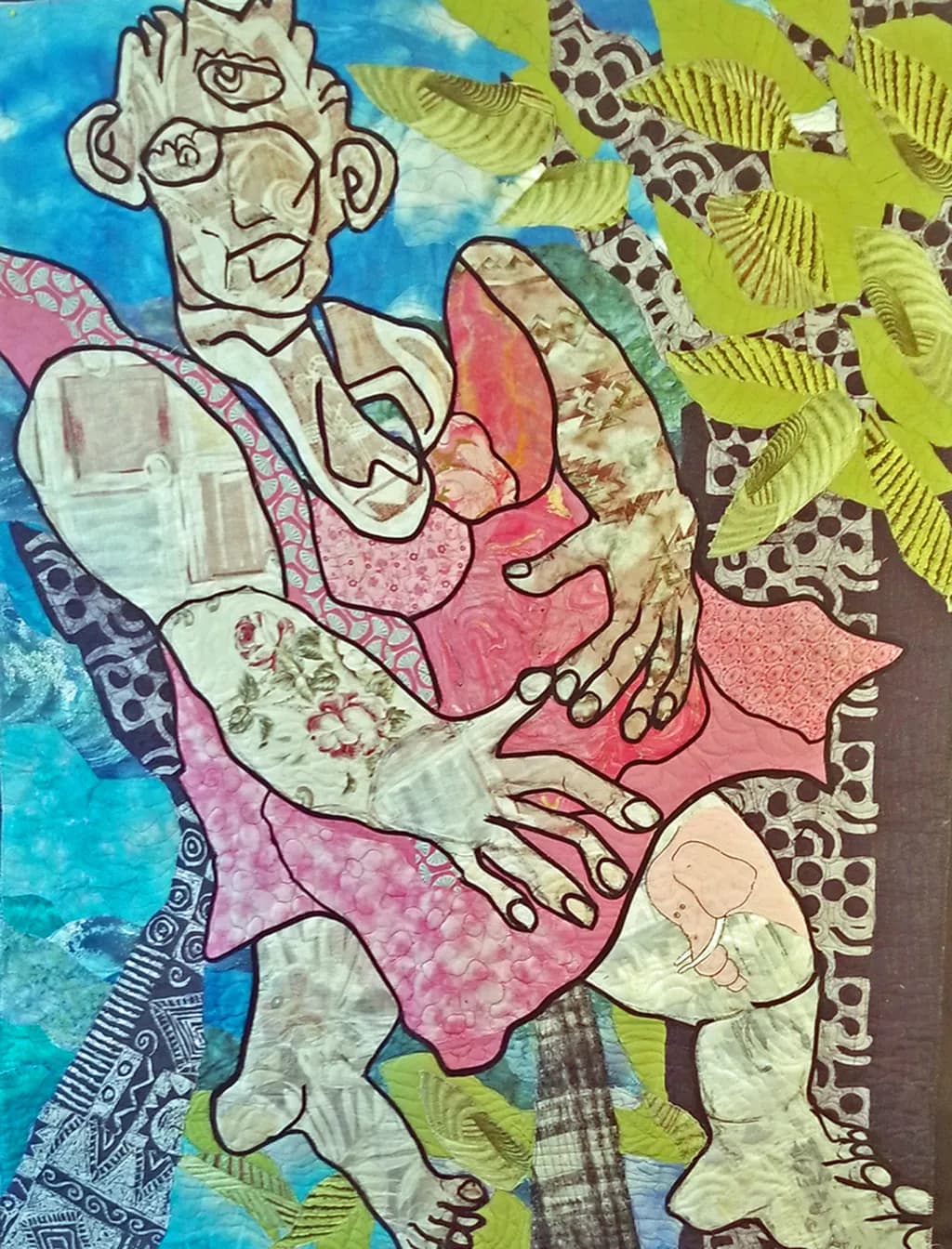 "Embracing Whimsy: A Journey Through Color and Form"