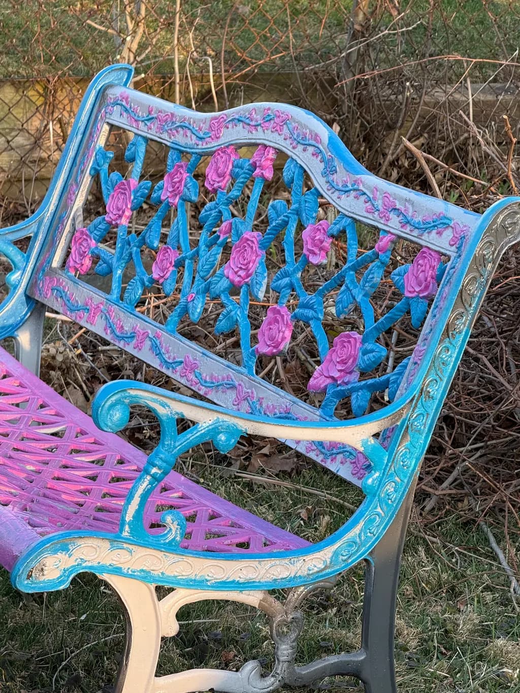 Rose Garden Bench