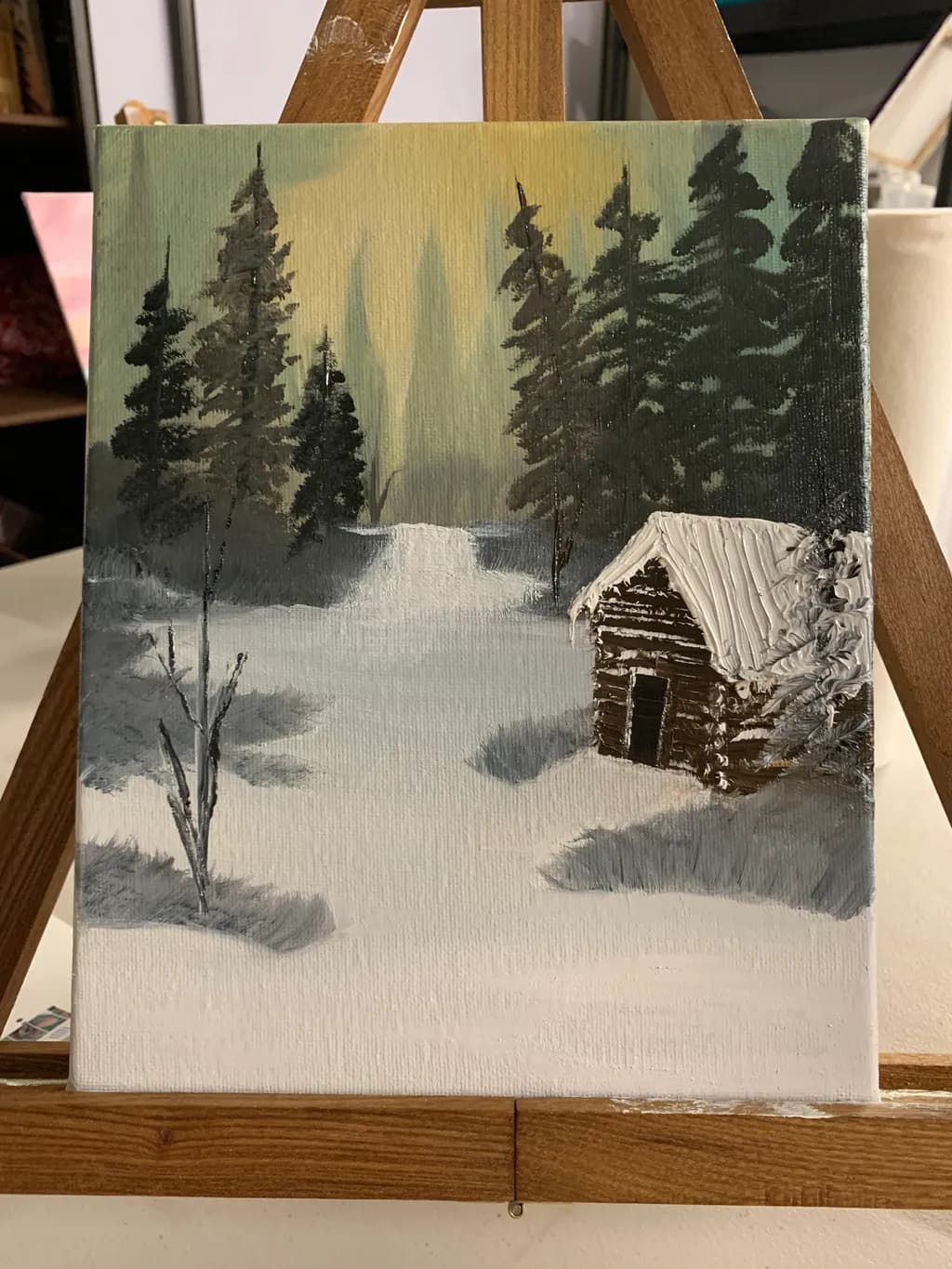 Winter Cabin Retreat