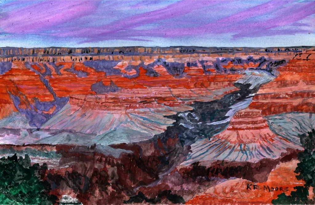 Dancing Canyon Skies