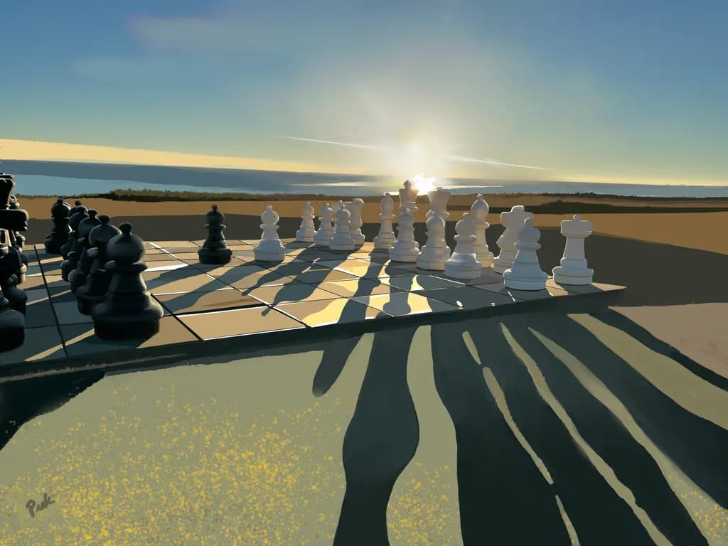 Sunset Checkmate