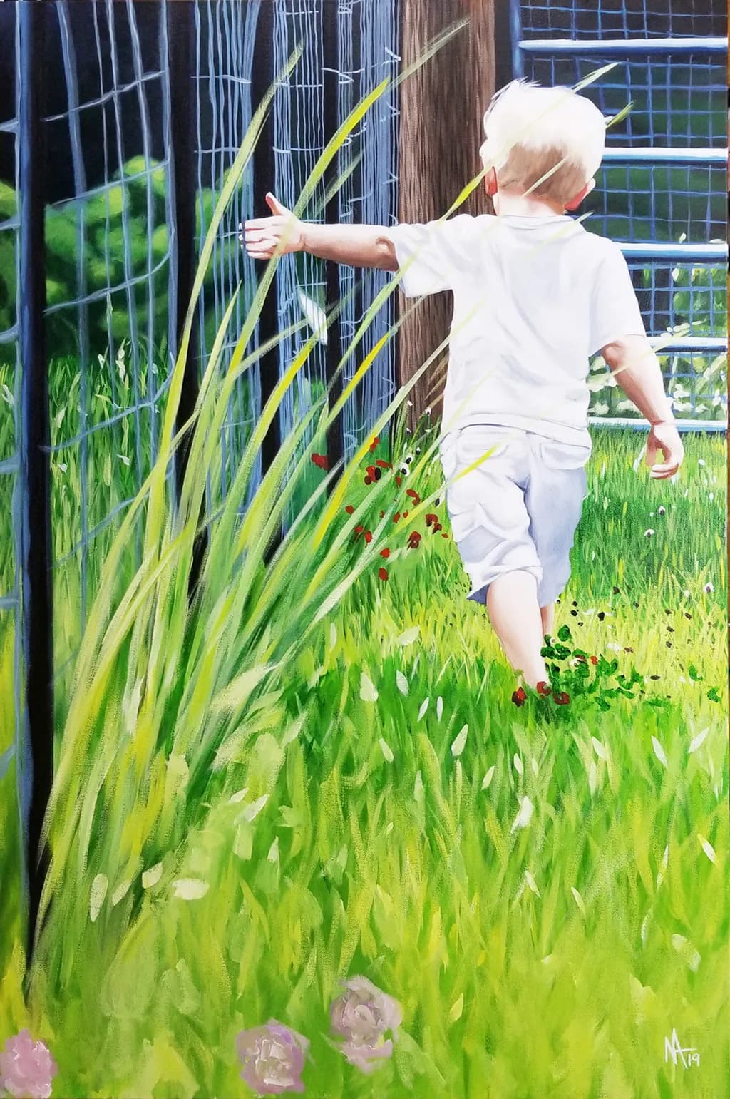 Whispers of Childhood: A Journey Through Nature's Embrace