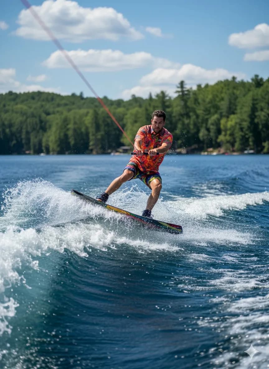 Riding the Waves of Adventure: A Summer Dance on Water