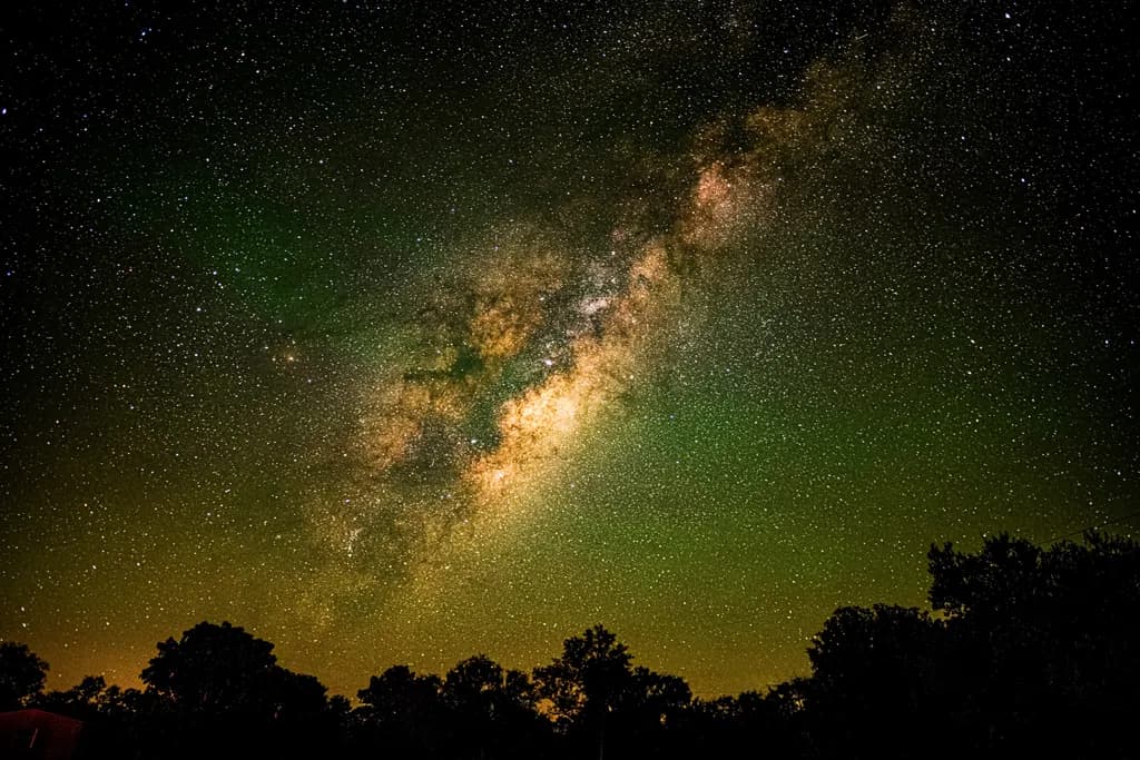 Celestial Symphony: A Journey Through the Milky Way's Embrace
