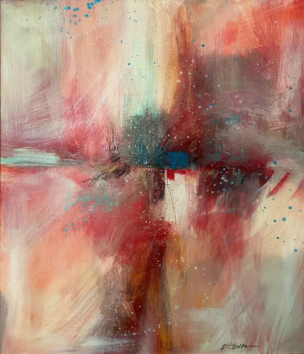 Whispers of Color: An Abstract Journey Through Emotion and Light