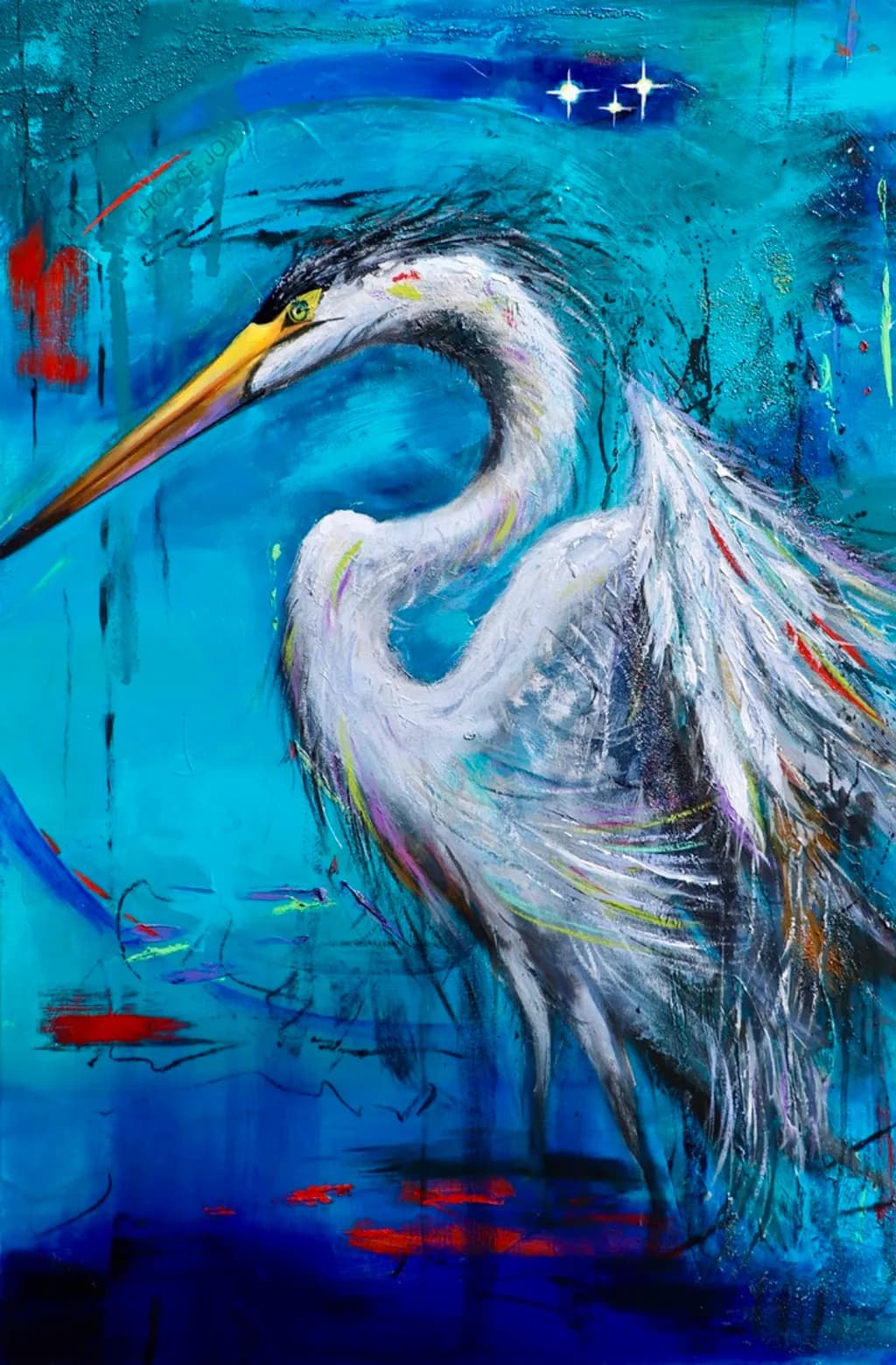 Graceful Heron