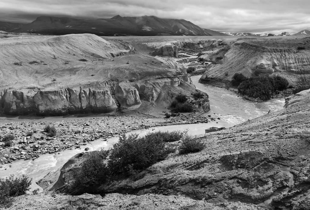 River Through Badlands