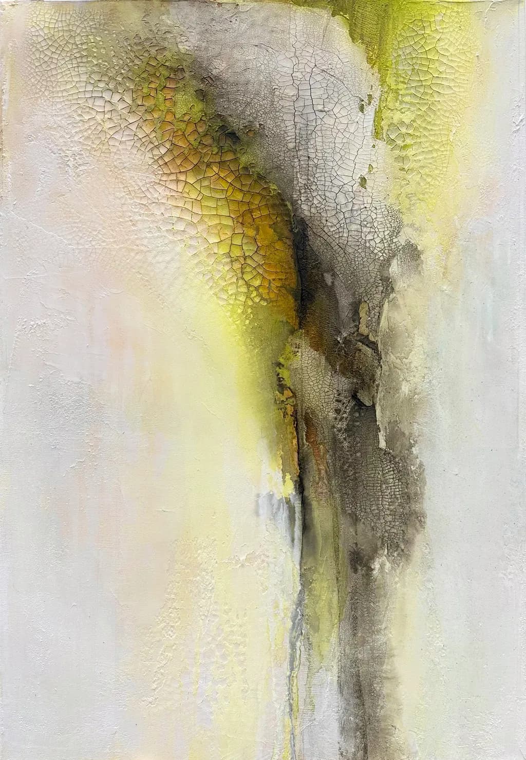 Whispers of Light: A Dance of Texture and Color in Abstract Harmony