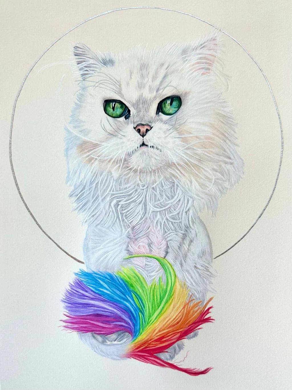Smoky Pet Portrait