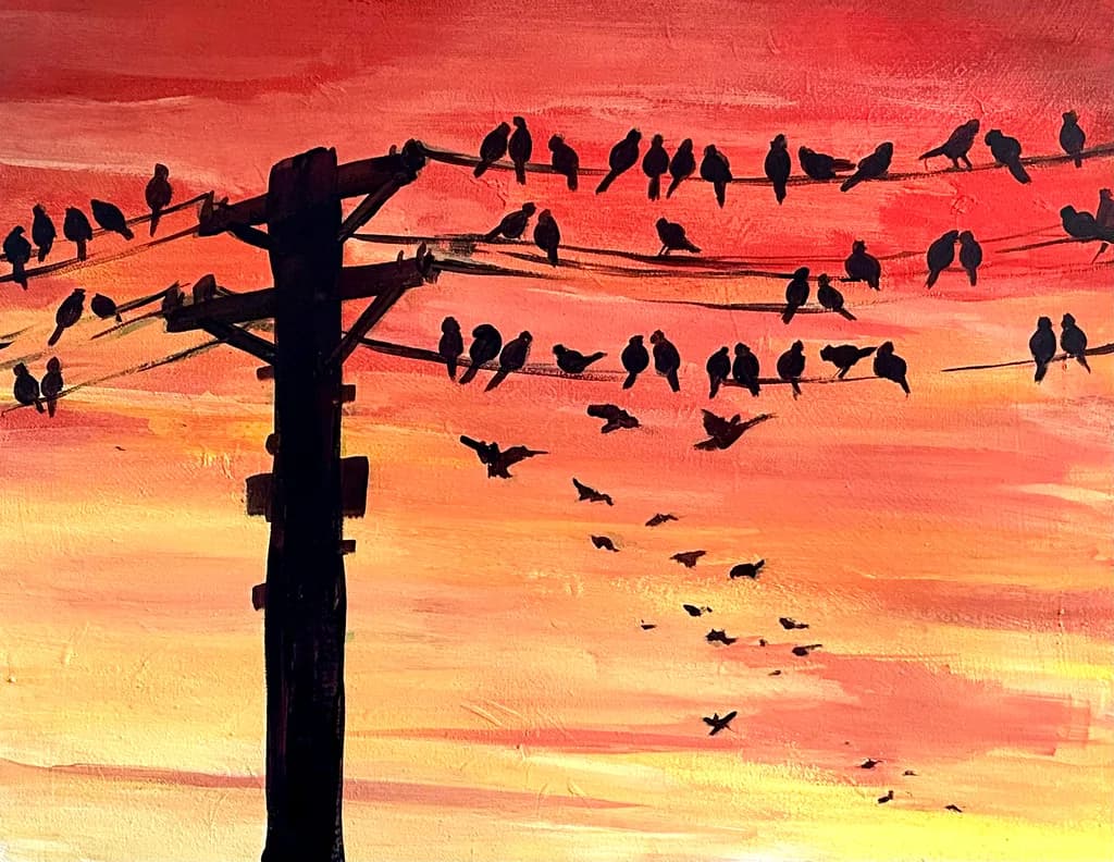 Evening Flock