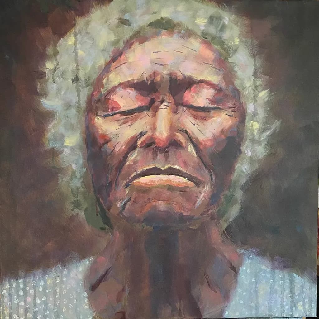 Whispers of Serenity: A Portrait of Time and Emotion