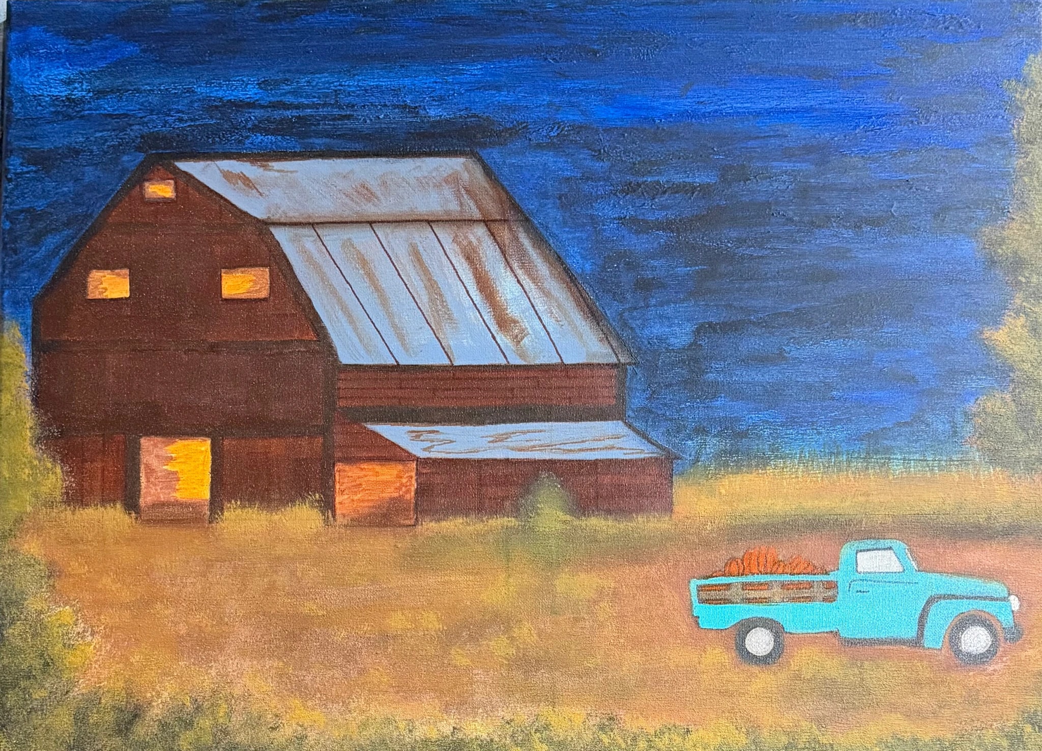 Pumpkin Harvest Barn