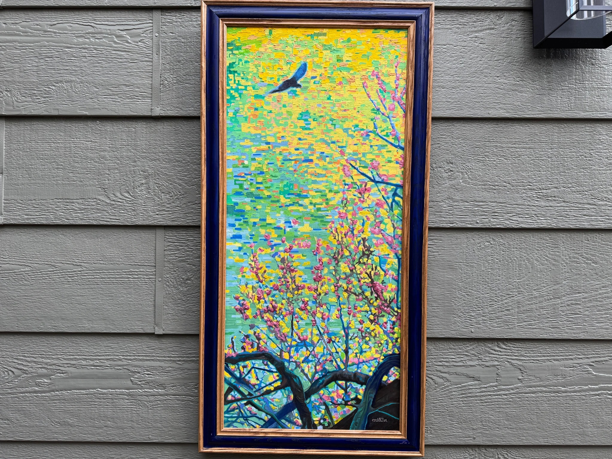 Spring Flight in Bloom