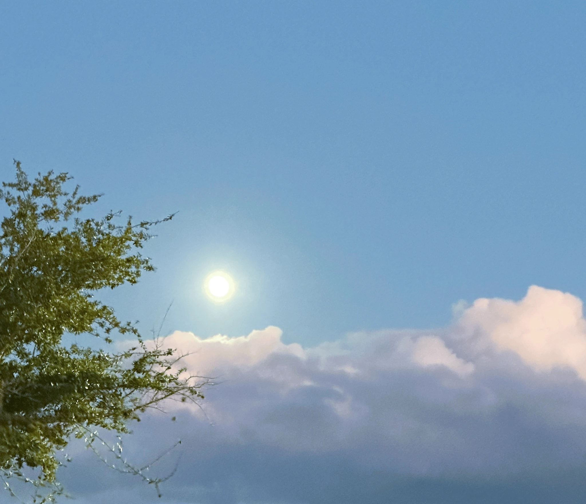 Sun Over Clouds