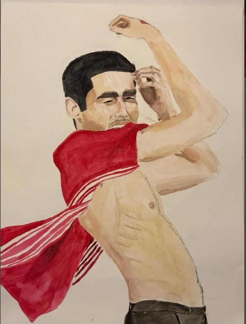 Red Scarf Flexion