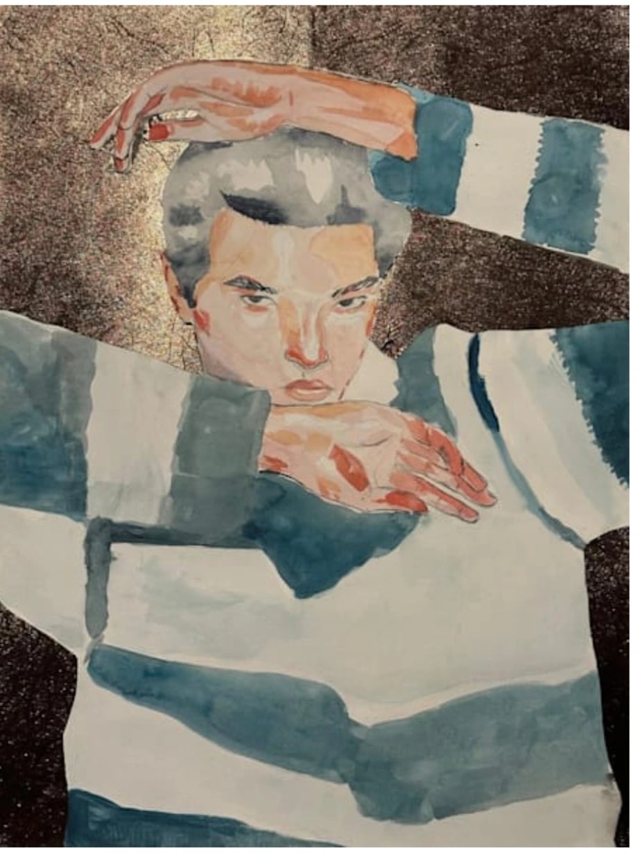 Striped Portrait